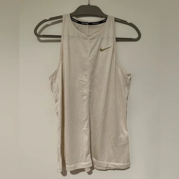Nike Tops Nike Running Drifit Gold Tank Poshmark